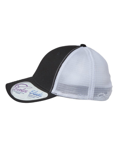 Infinity Her "Charlie" Trucker Cap - Black / White