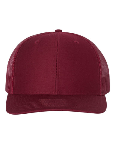 Richardson - Snapback Trucker Cap - Cardinal