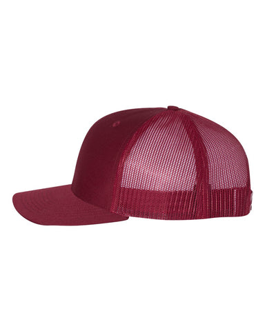 Richardson - Snapback Trucker Cap - Cardinal