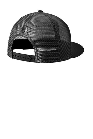 New Era ® Standard Fit Snapback Trucker Cap - Black / Black