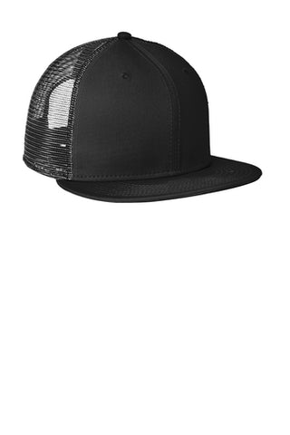 New Era ® Standard Fit Snapback Trucker Cap - Black / Black