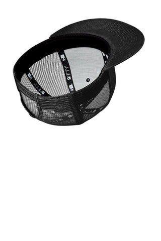 New Era ® Standard Fit Snapback Trucker Cap - Black / Black