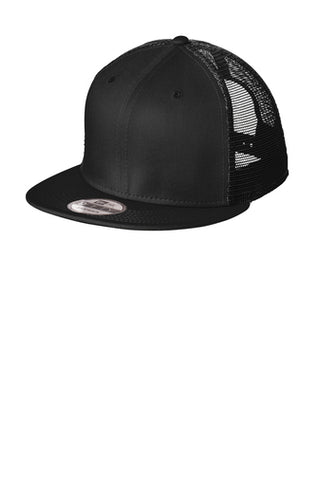 New Era ® Standard Fit Snapback Trucker Cap - Black / Black