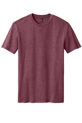 DM108 - District® Perfect Blend® CVC Tee - Heathered Cardinal