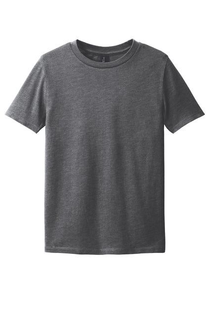 District ® Youth Perfect Blend ® CVC Tee - Heathered Charcoal