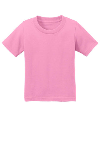 Port & Company® Infant Core Cotton Tee - Candy Pink
