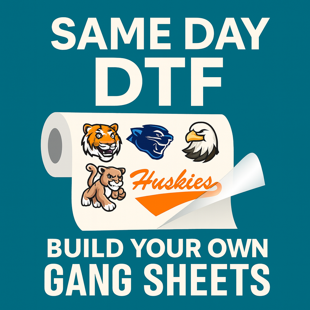 **SAME DAY**  Build Your Custom Gang Sheet