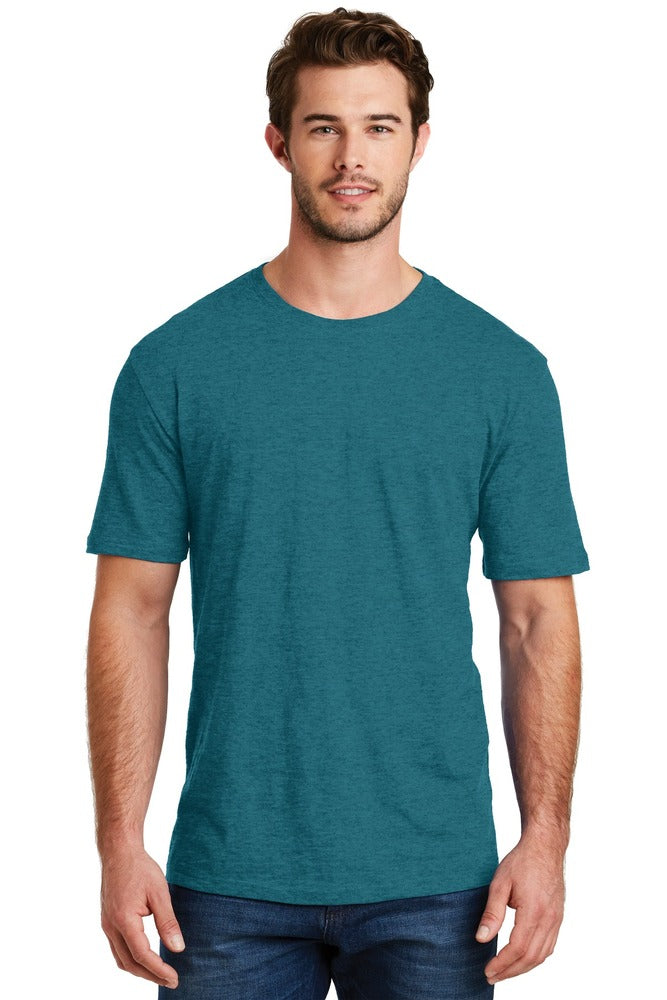 District Perfect Blend ® CVC Tee - Heathered Teal