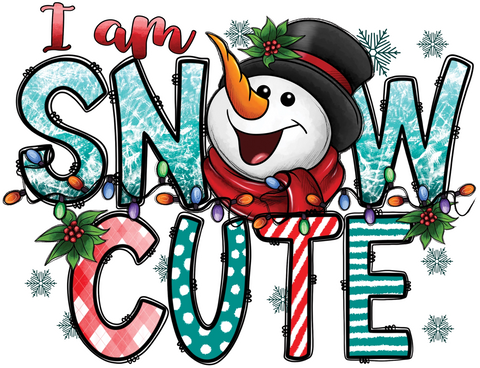 I'm Snow Cute