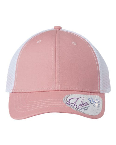 Infinity Her "Charlie" Trucker Cap - Pink / White