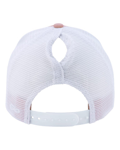 Infinity Her "Charlie" Trucker Cap - Pink / White