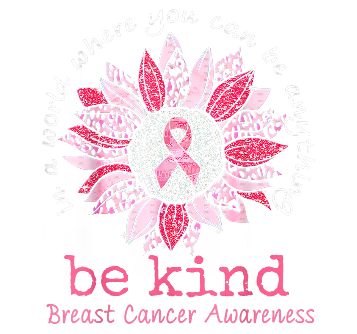 DTF Screen Print Image - Be Kind