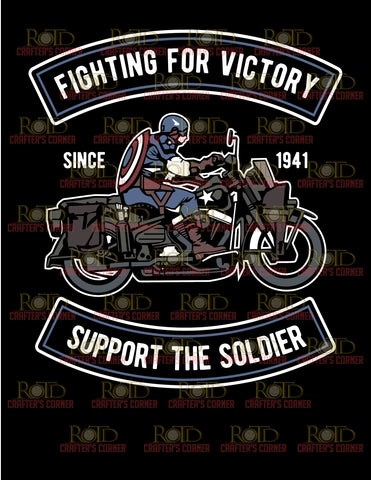 DTF Screen Print Image - American Cycle