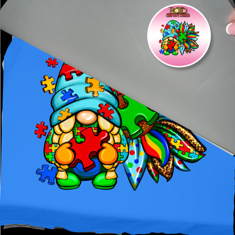 Autism Sunflower Gnome