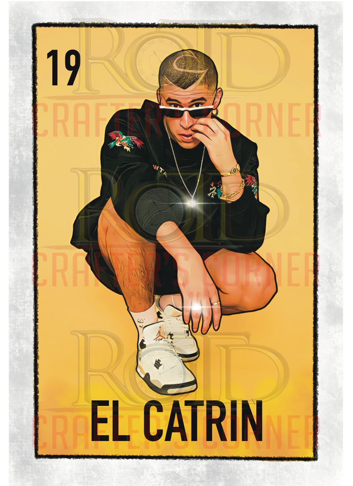 DTF Screen Print Image - 19 El Catrin