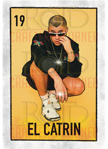 DTF Screen Print Image - 19 El Catrin