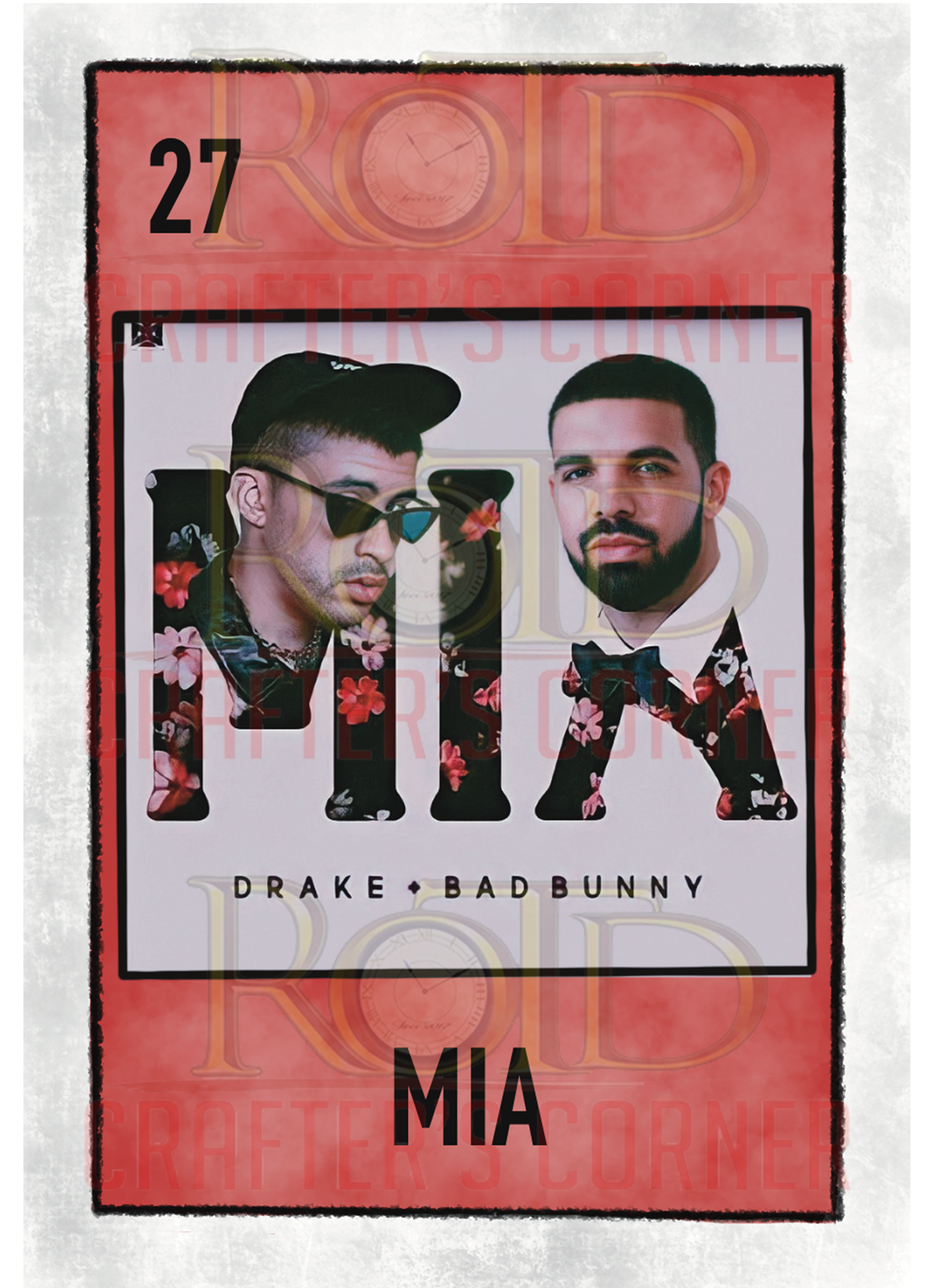 DTF Screen Print Image - 27 MIA