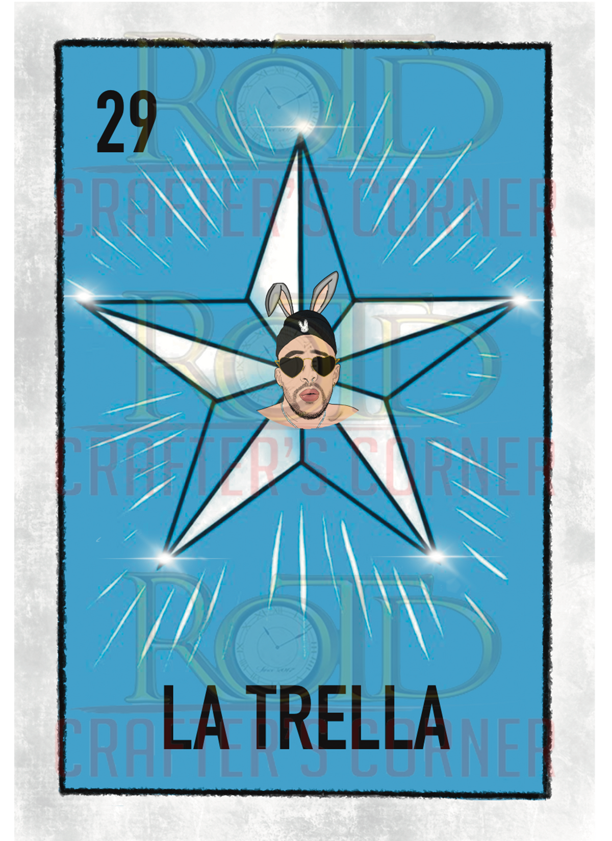 DTF Screen Print Image - 29 La Trella