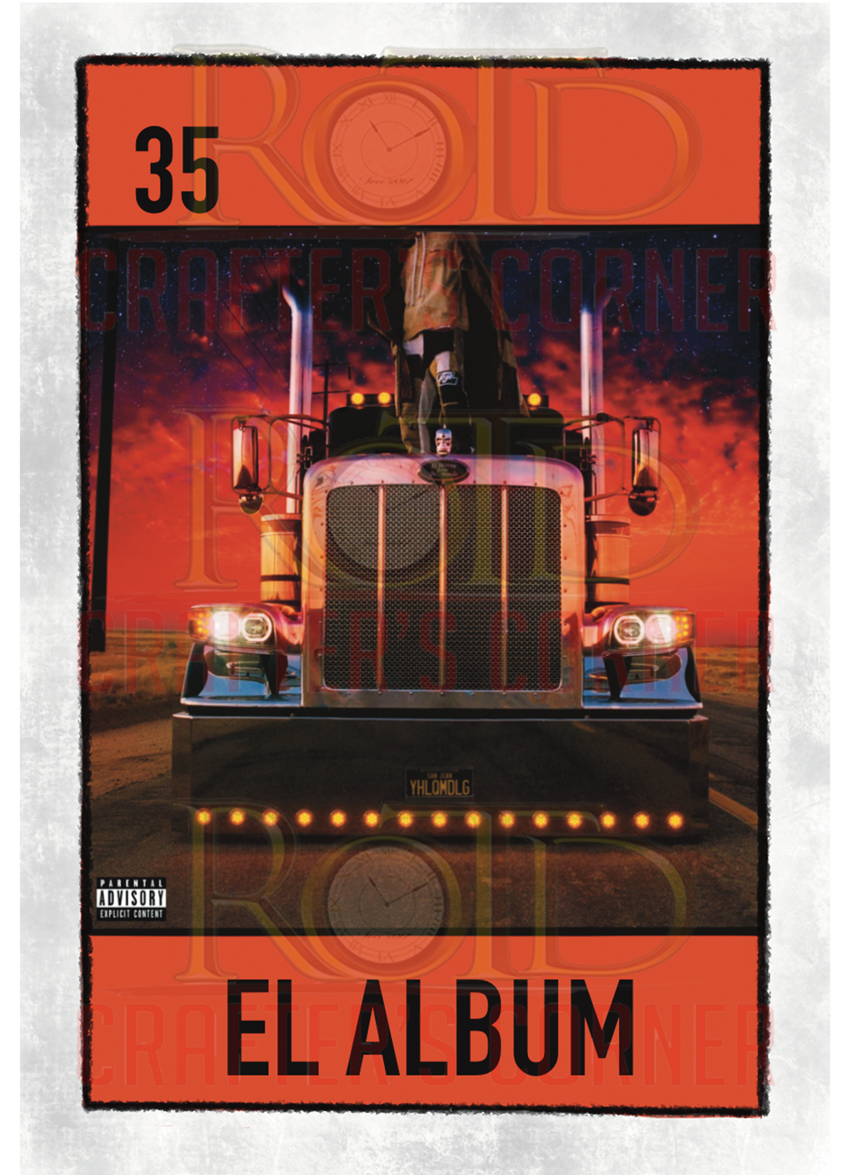 DTF Screen Print Image - 35 El Album