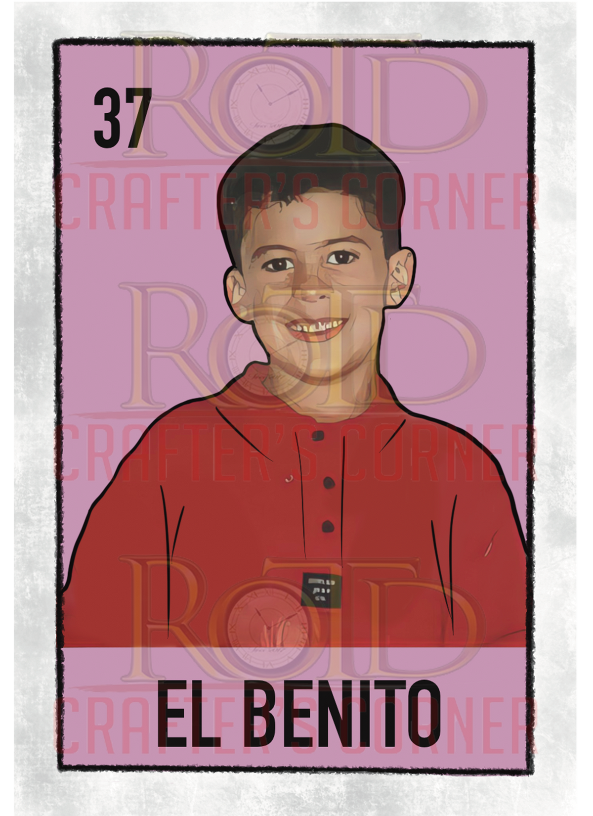 DTF Screen Print Image - 37 El Benito