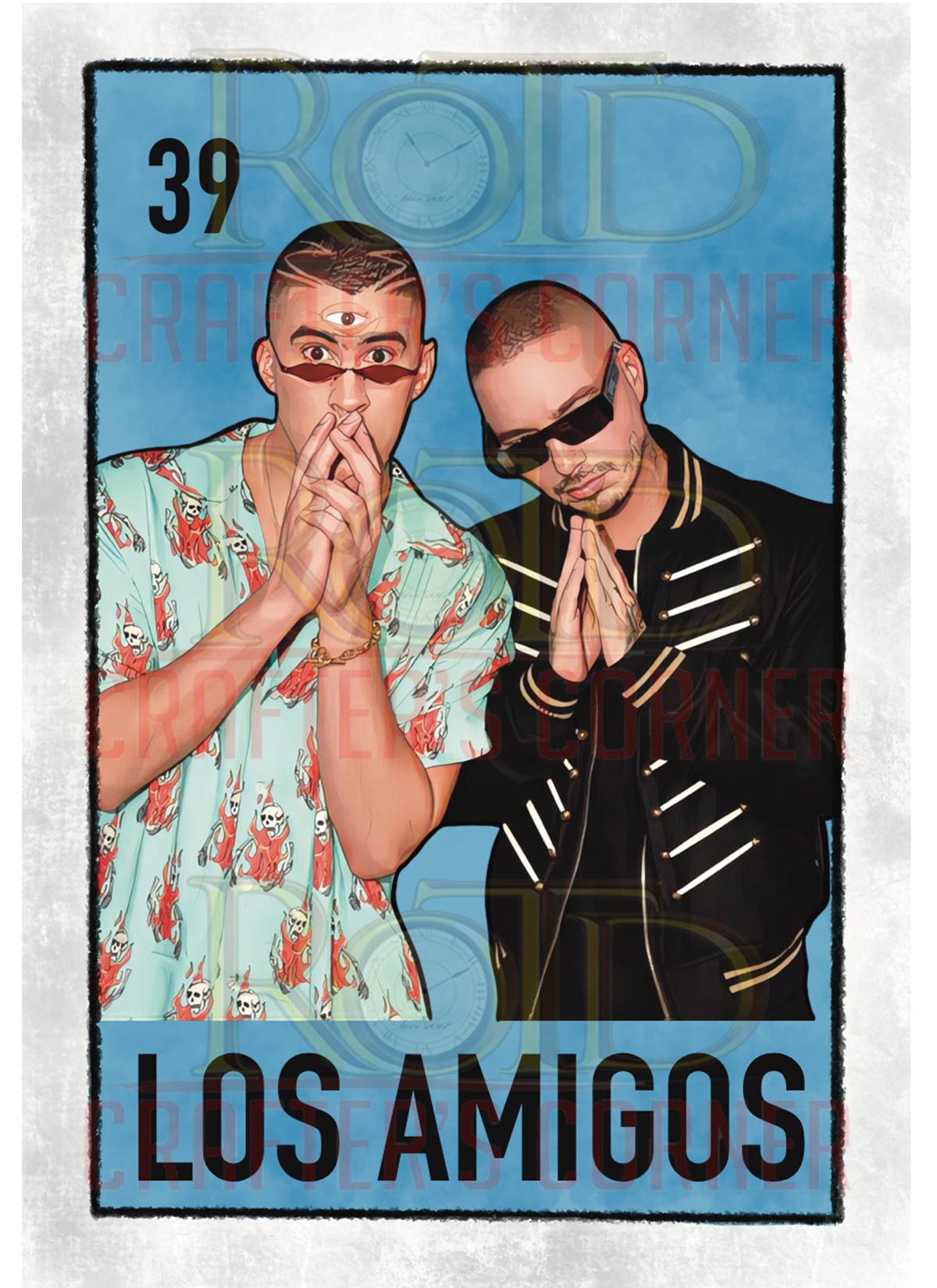 DTF Screen Print Image - 39 Los Amigos