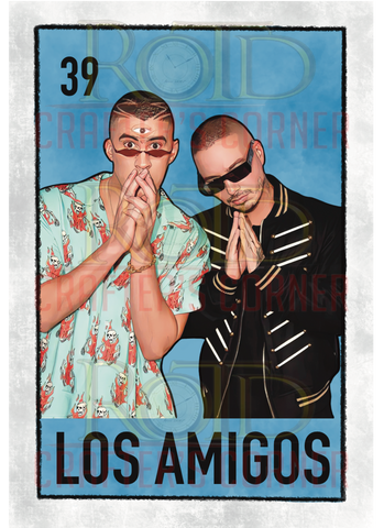 DTF Screen Print Image - 39 Los Amigos
