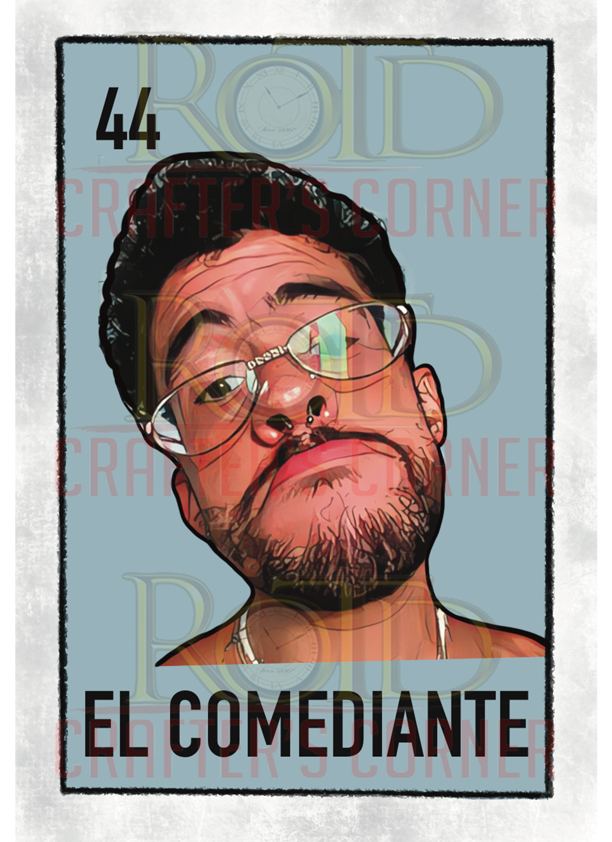 DTF Screen Print Image - 44 El Comediante