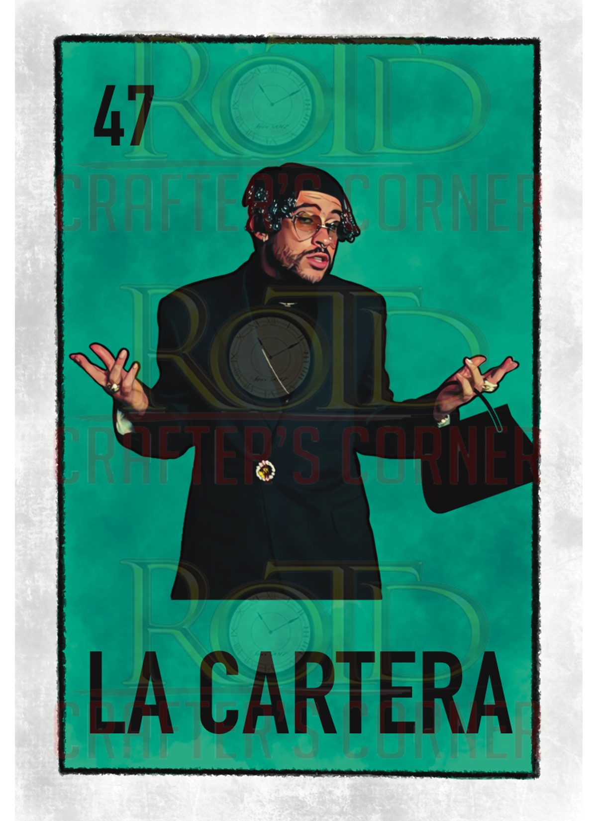 DTF Screen Print Image - 47 La Cartera