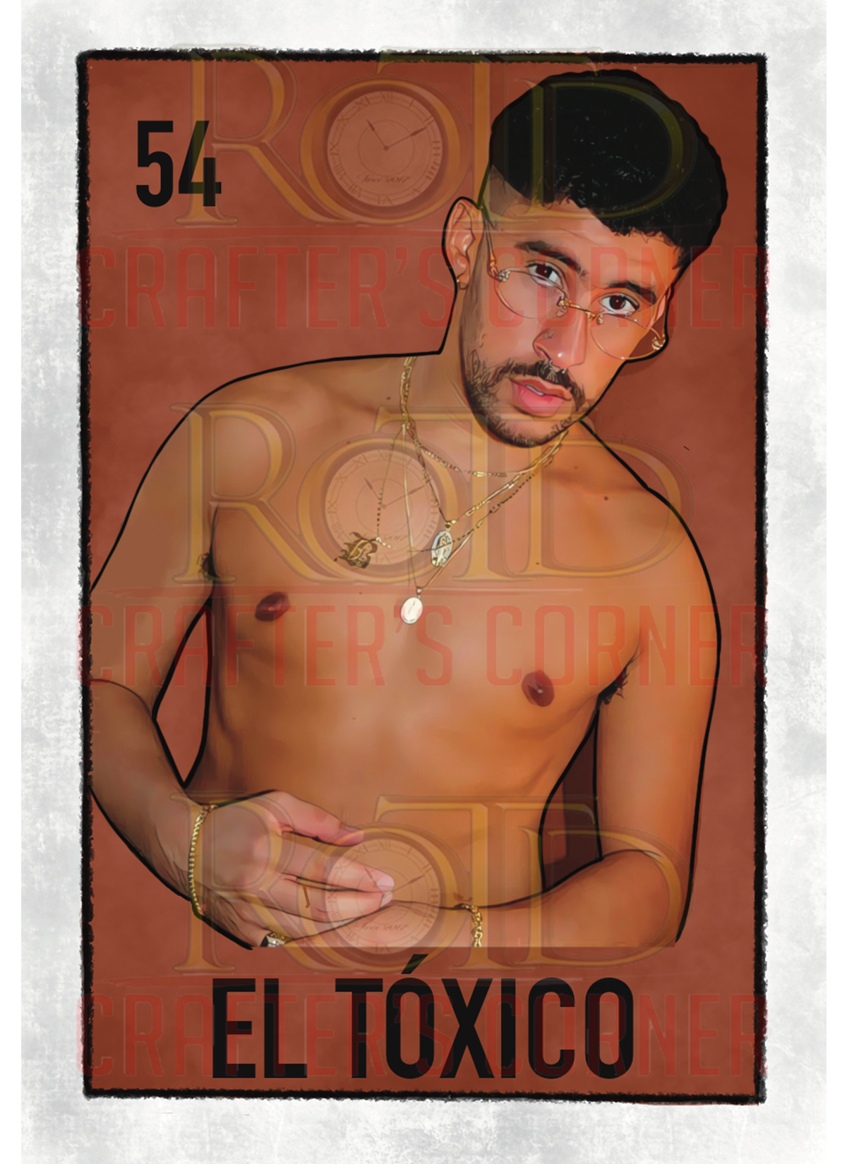 DTF Screen Print Image - 54 El  Toxico