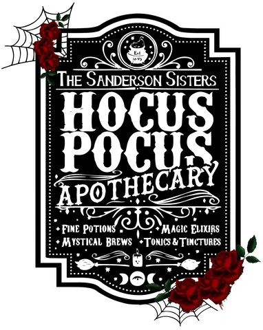 DTF Screen Print Image - Hocus Pocus Apothecary