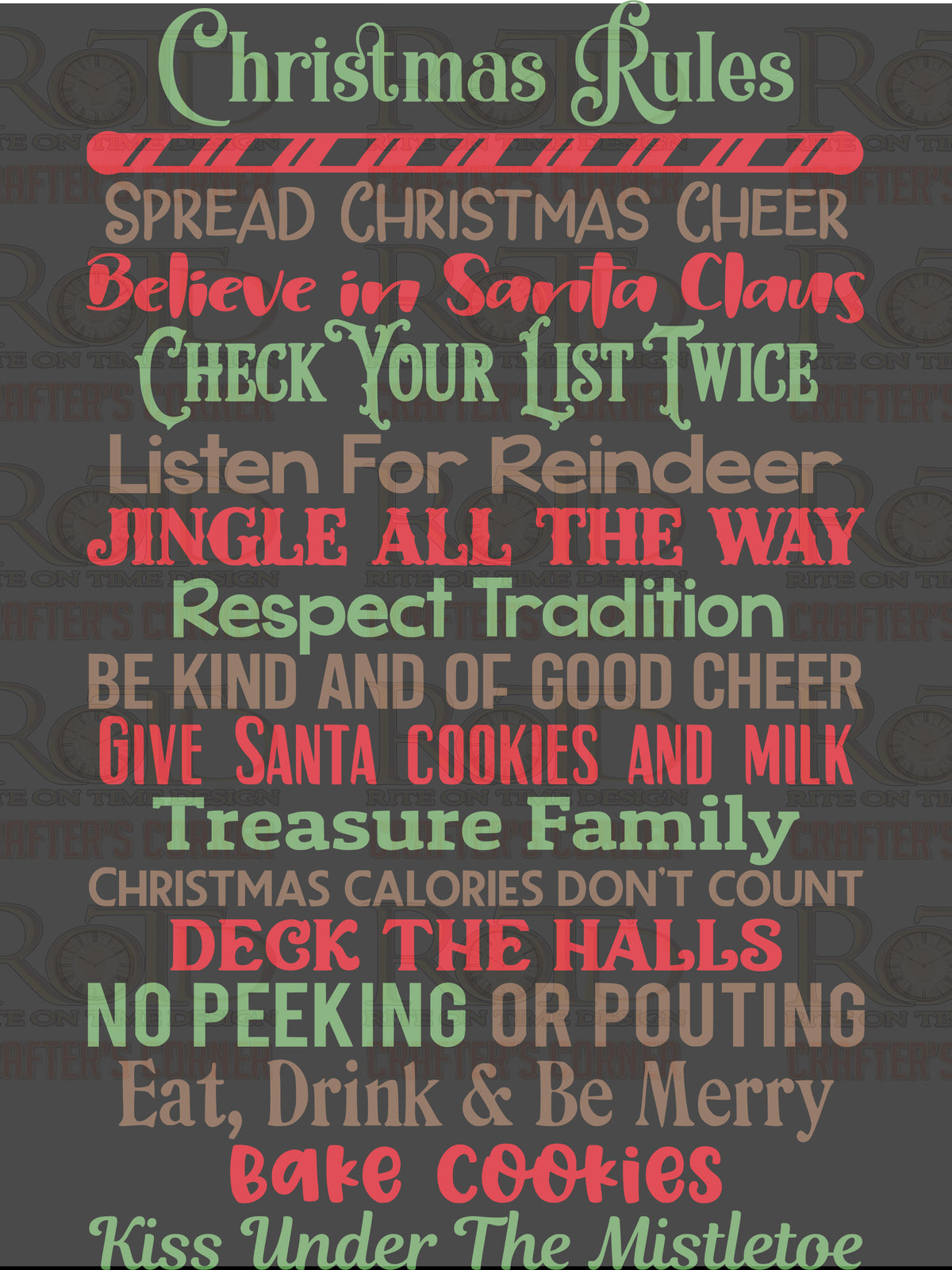 Christmas Rules