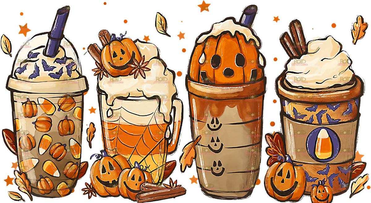 DTF Screen Print Image - Fall Starbucks 3