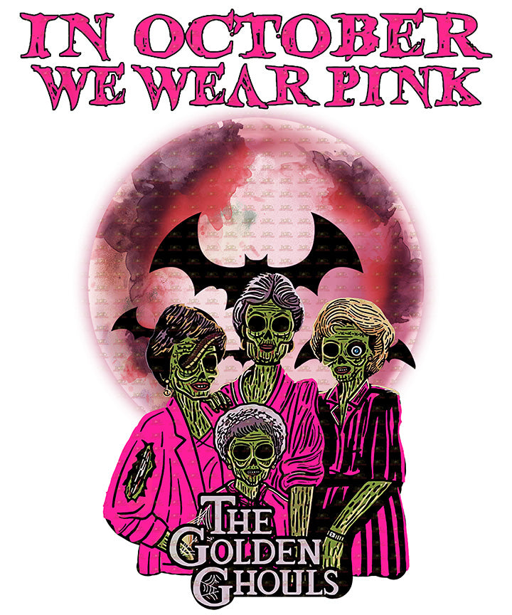 DTF Screen Print Image - The Golden Ghouls