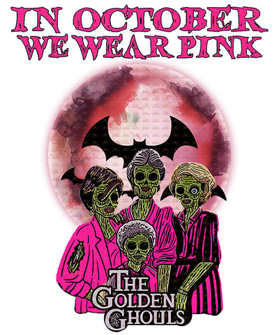 DTF Screen Print Image - The Golden Ghouls