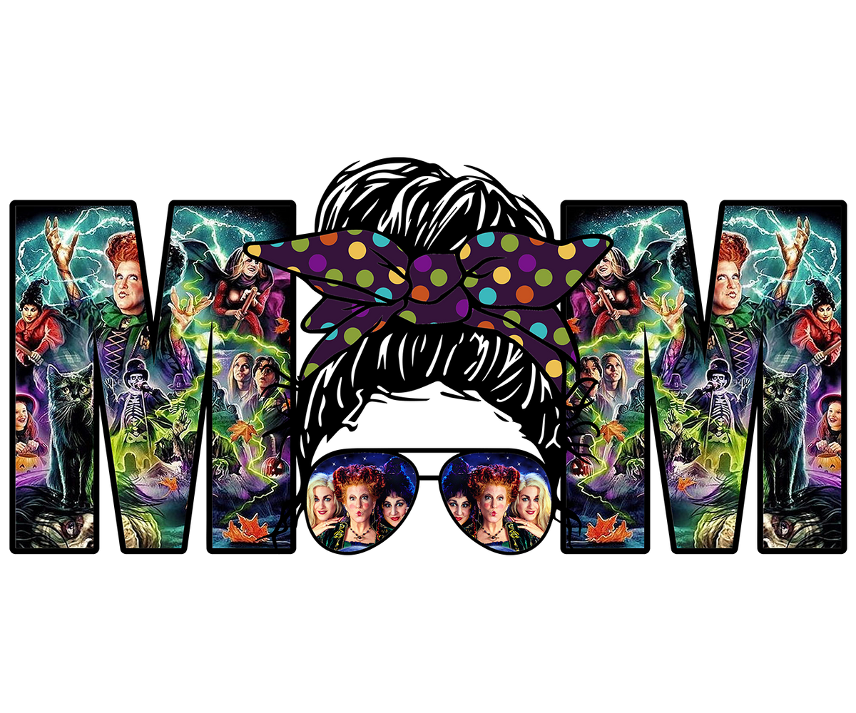 DTF Screen Print Image - Hocus Pocus Mom