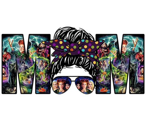 DTF Screen Print Image - Hocus Pocus Mom