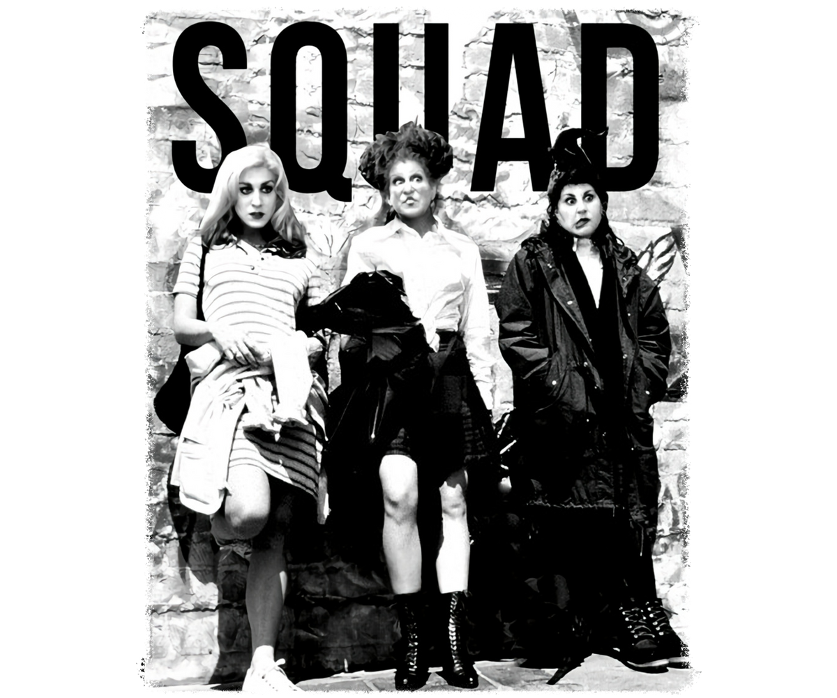 DTF Screen Print Image - Hocus Pocus Squad