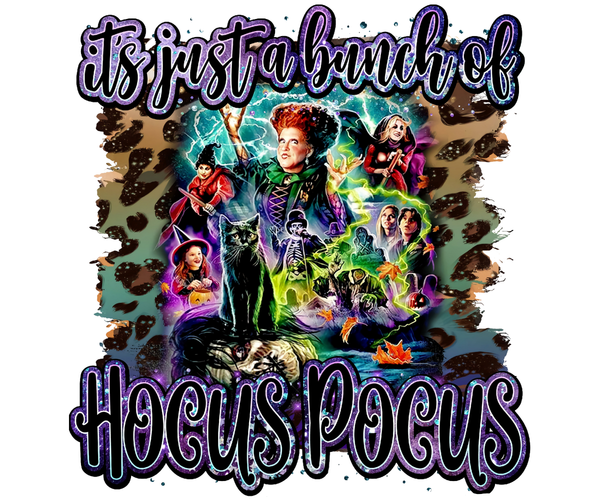DTF Screen Print Image - Bunch of Hocus Pocus
