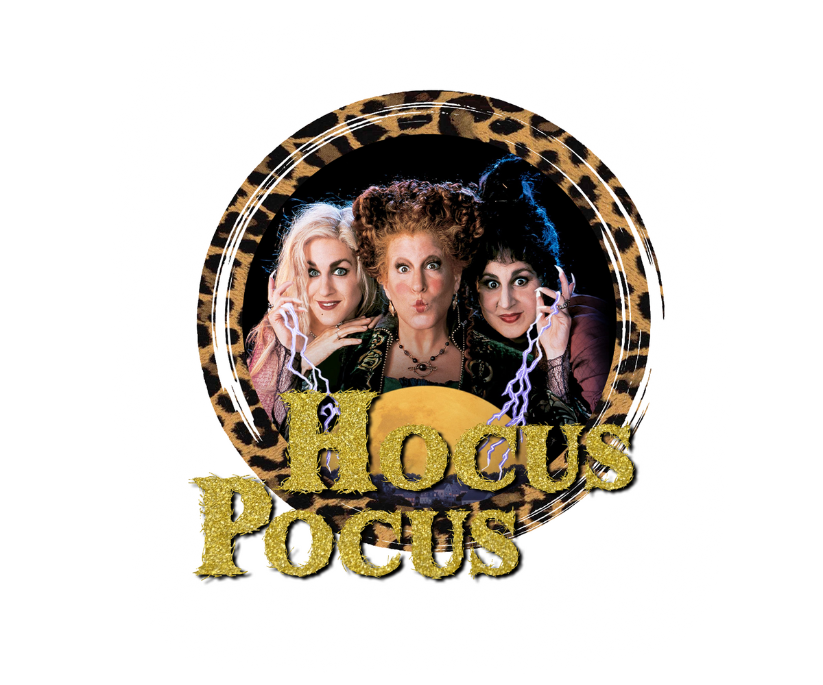 DTF Screen Print Image - Hocus Pocus