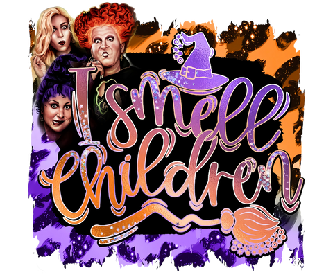 DTF Screen Print Image - I Smell Children