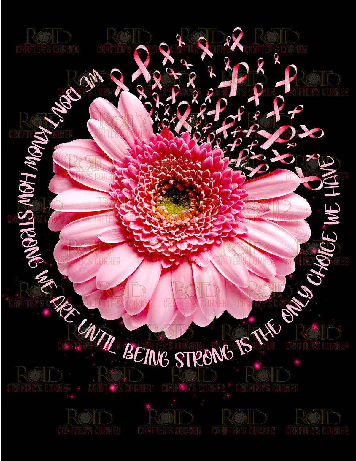 DTF Screen Print Image - How Strong We Are