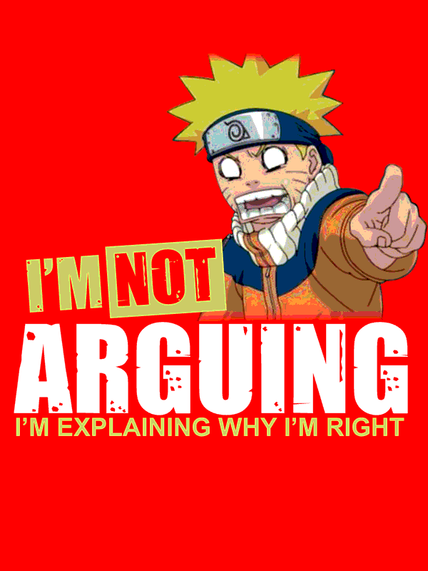 I'm Not Arguing