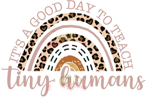 It's a Good Day to Teach