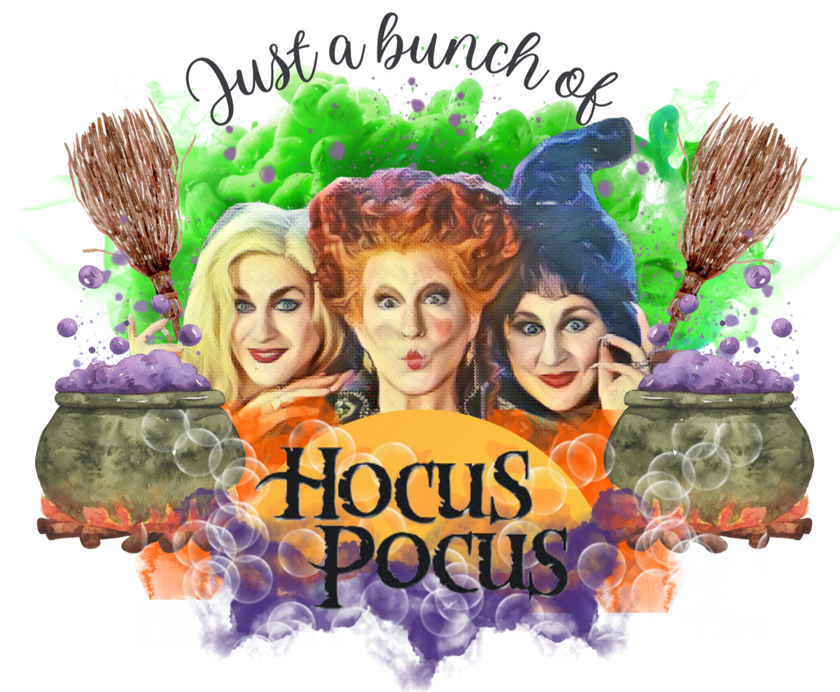 DTF Screen Print Image - Just a Bunch of Hocus Pocus 3