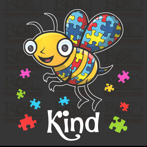 DTF Screen Print Image - Bee Kind