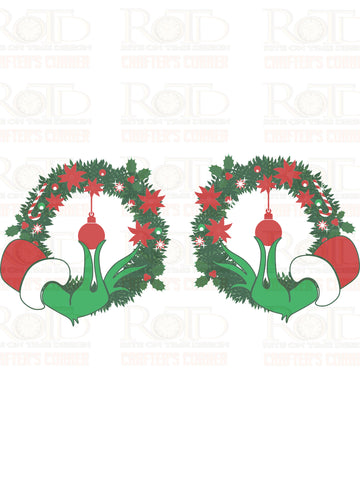 Grinch wreaths
