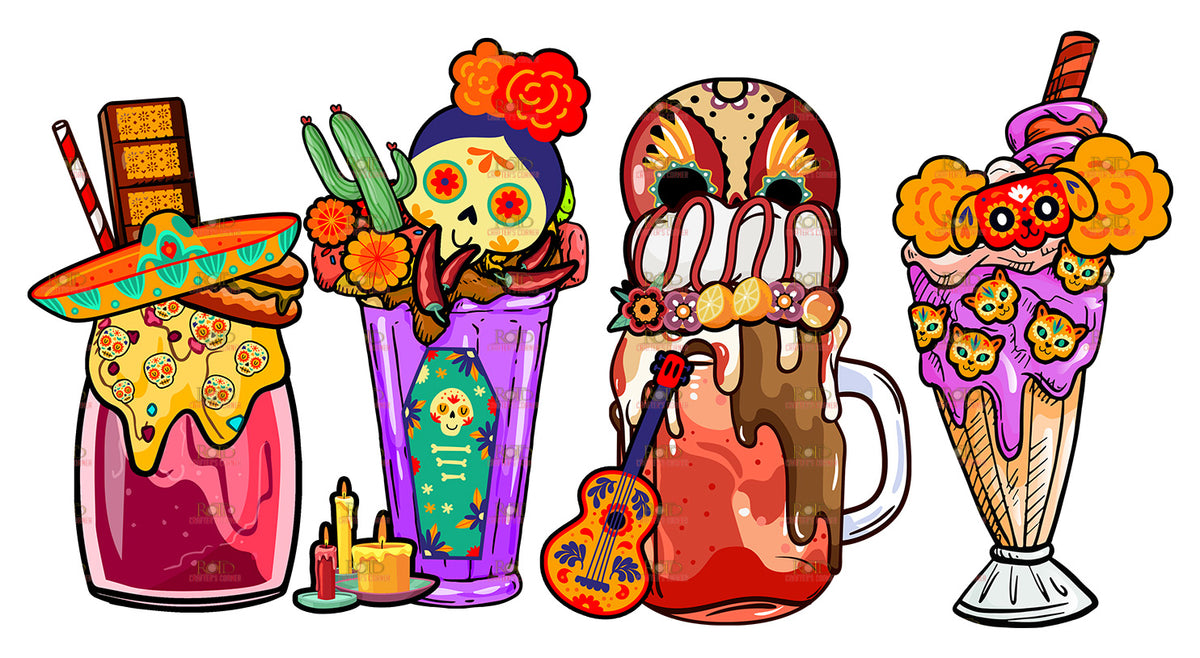 DTF Screen Print Image - Dia de los Muertos 2