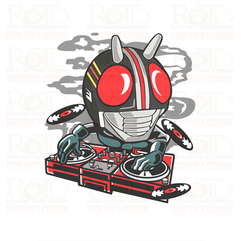 DTF Screen Print Image - DJ Kamen