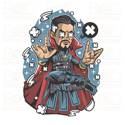 DTF Screen Print Image - Dr Strange