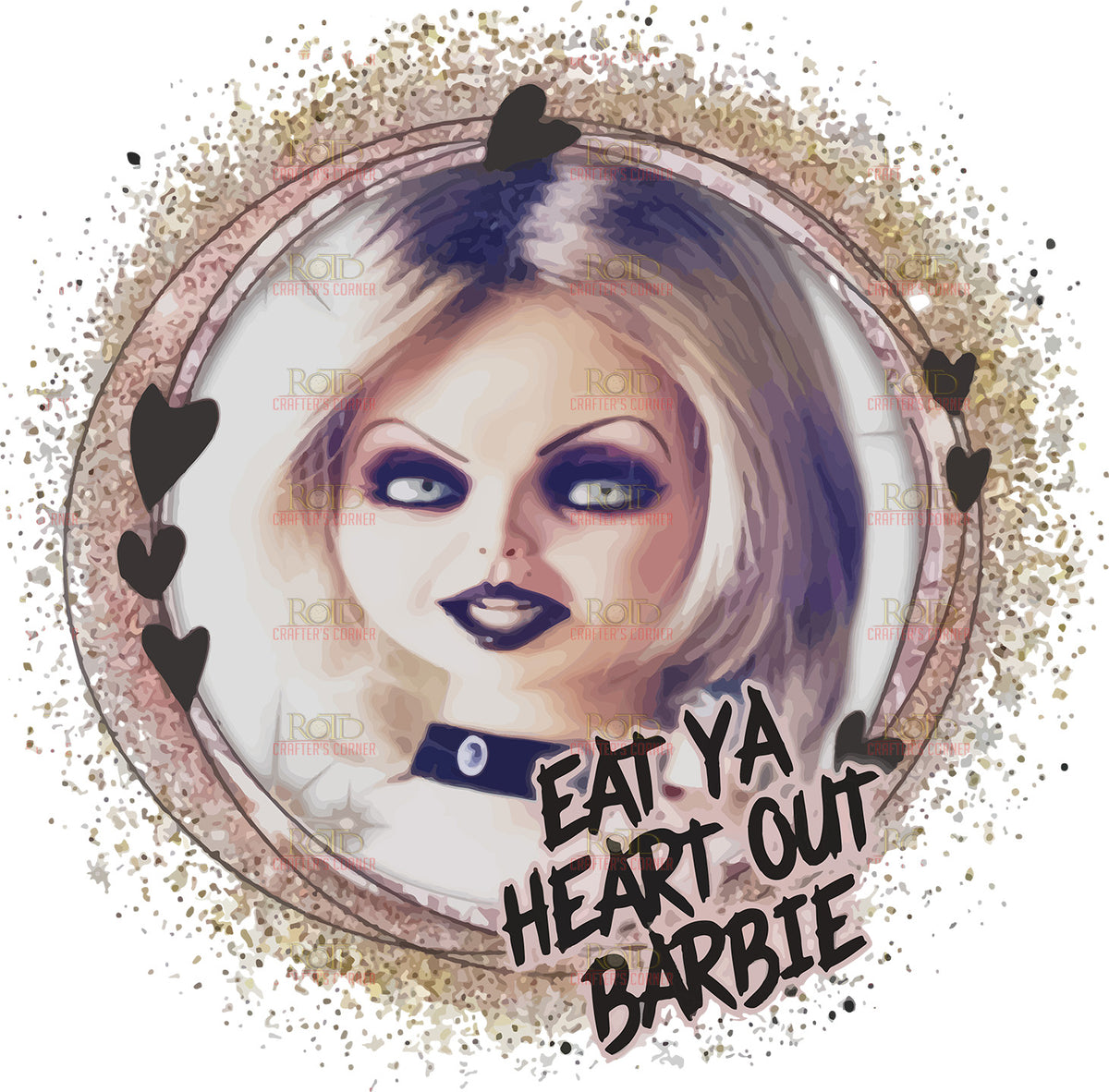 DTF Screen Print Image - Eat Your Heart Out